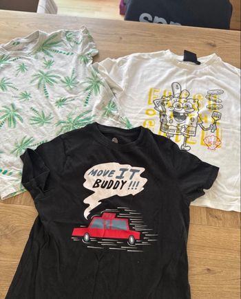 Lot t shirt 6 ans 