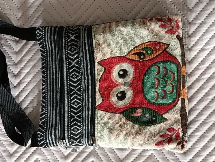 Pochette en bandoulière Hibou