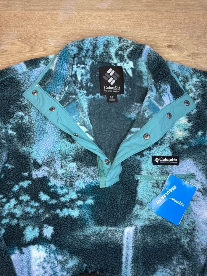 Sherpa polaire Columbia bleu - taille s - photo numéro 4