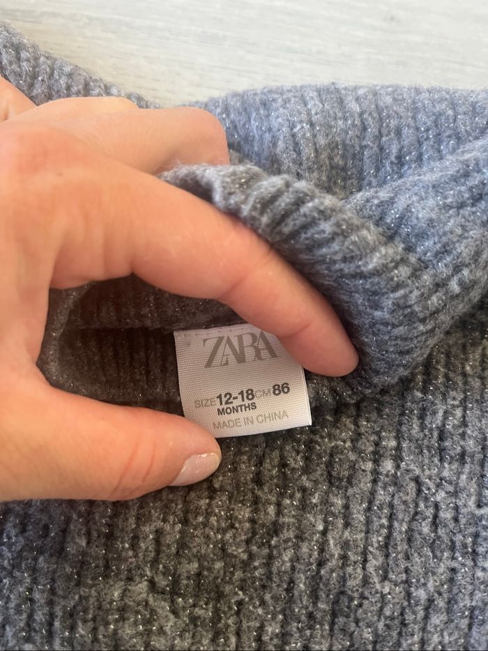 Pull col roulé gris - photo numéro 2