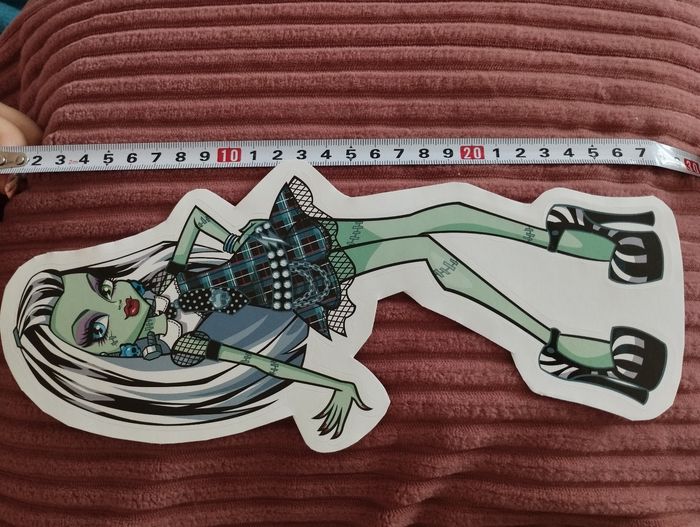 Lots grand autocollant Monster High
