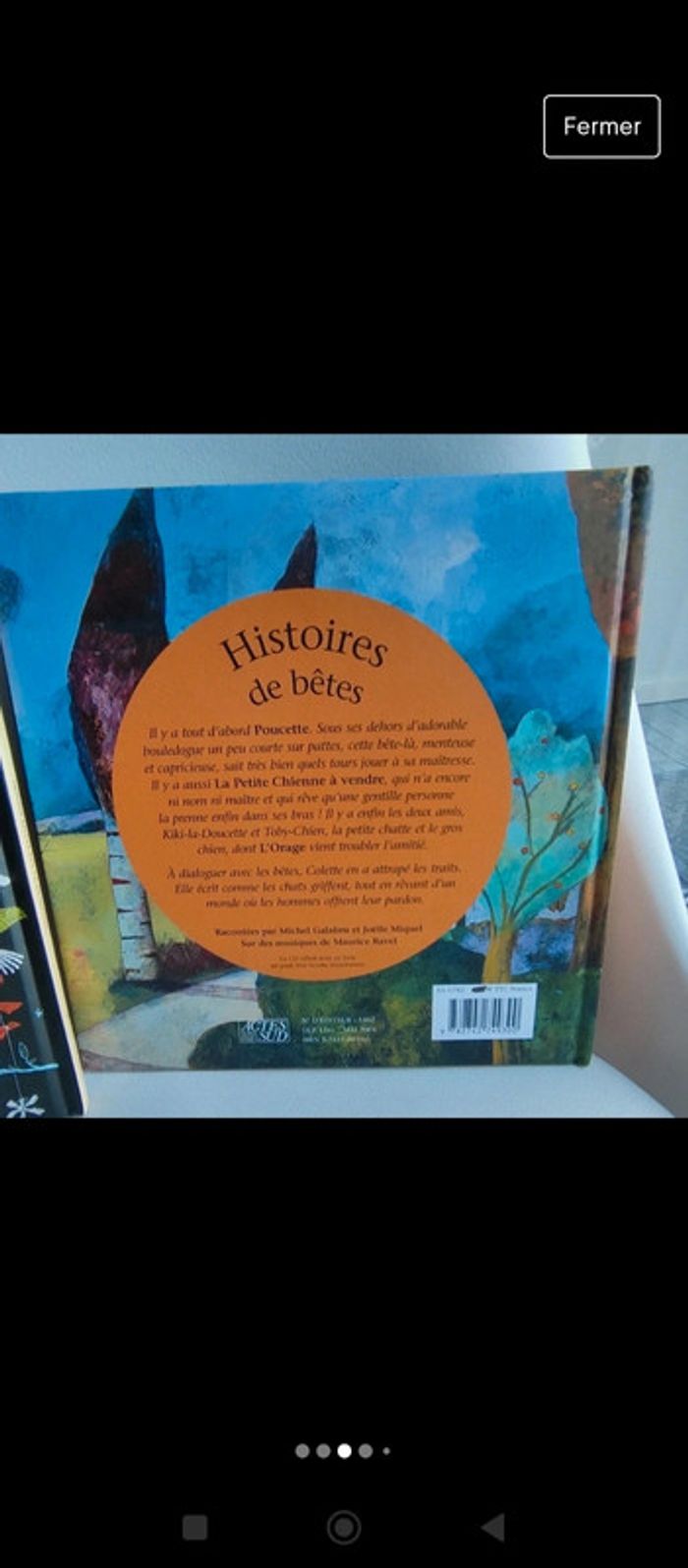 Livre CD Colette histoire de bêtes - photo numéro 3