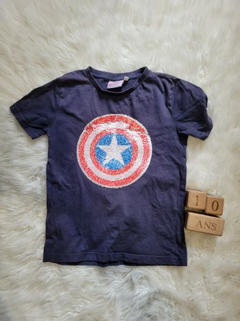 Tee shirt 10 ans avengers