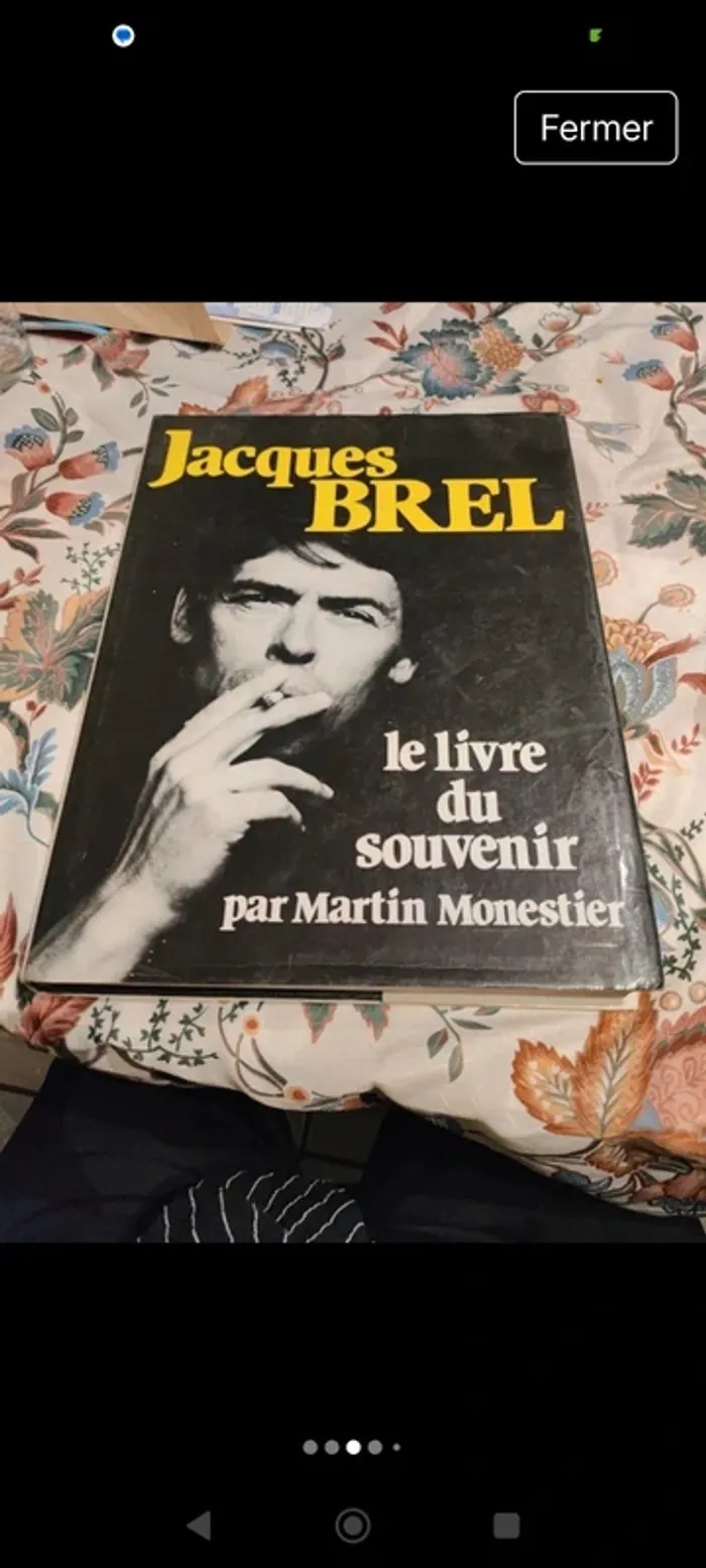 Livre souvenir jacques Brel biographie - photo numéro 2