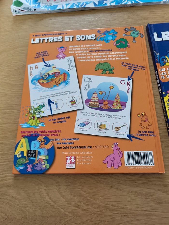 Lot de 2 livres d'apprentissages - photo numéro 4