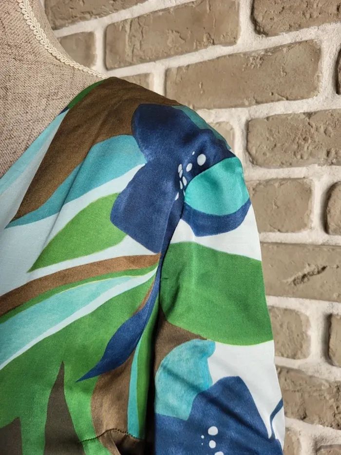 Magnifique robe satinée neuve Marie Méro - photo numéro 3