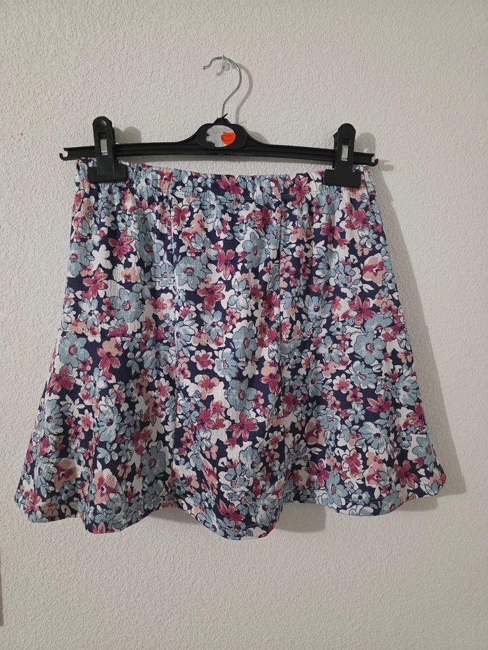 Petite jupe fleurie Lefties taille s - photo numéro 5