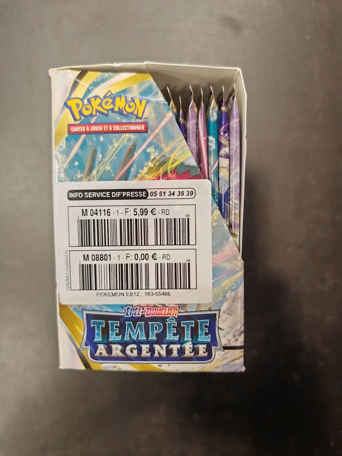 Display Pokémon Tempête Argentée Neuf - photo numéro 3