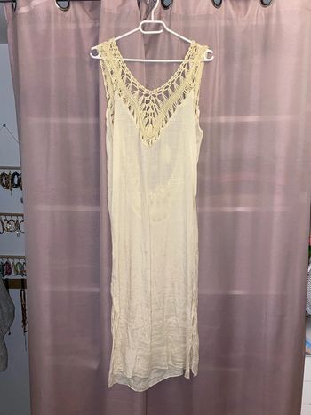 Robe de plage dos nu