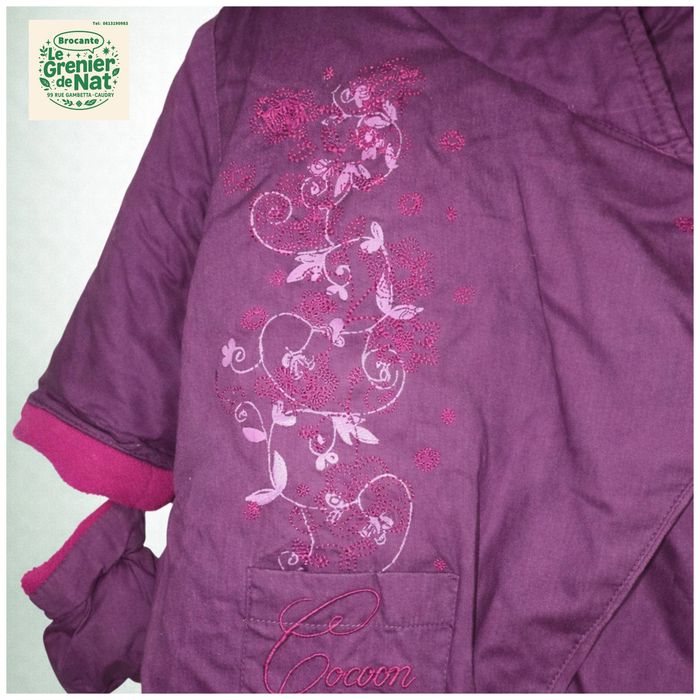 Blouson a capuche avec gants taille 67 cm 6 mois - photo numéro 3