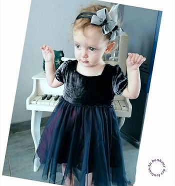 23-24 mois 2 ans robe soirée fête cérémonie Repetto ( sans bandeau)