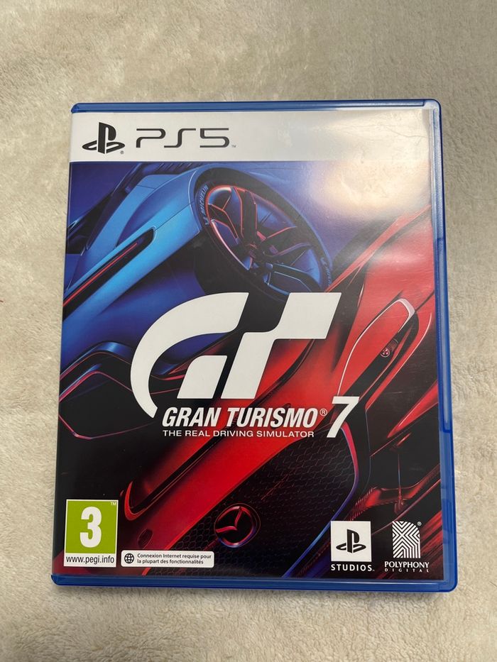 Jeu Gran Turismo 7 - PlayStation 5 - Très bon état 