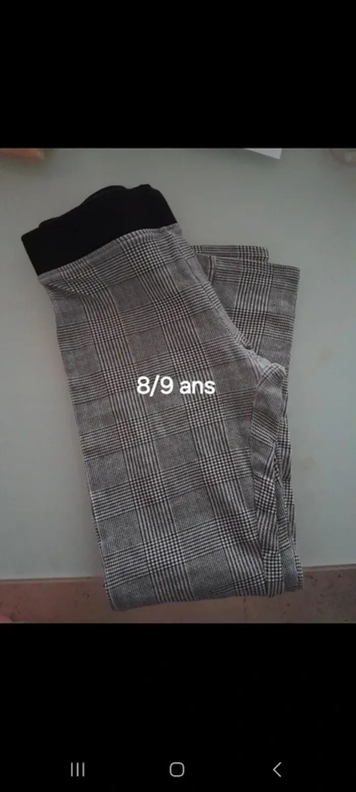 Pantalon léger fille 8/9a 134cm
