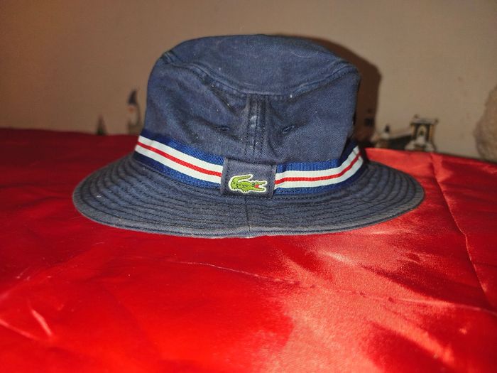 Bob Lacoste chapeau marine taille M usé