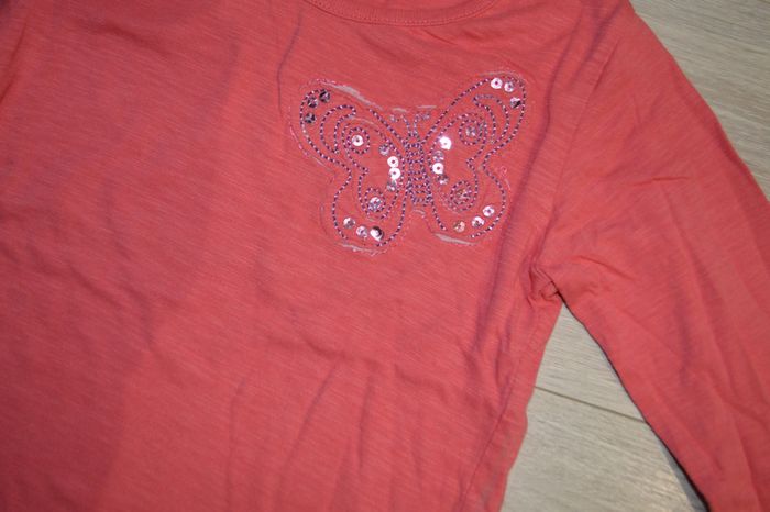 Tee shirt manches longues Influx 5 ans papillon - photo numéro 2