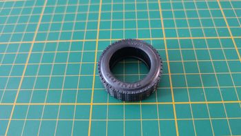 Pneu seul Dunlop pièce miniature Bburago Burago Mercedes-benz 300 sl 1/18 1/18e 1/18ème #B89