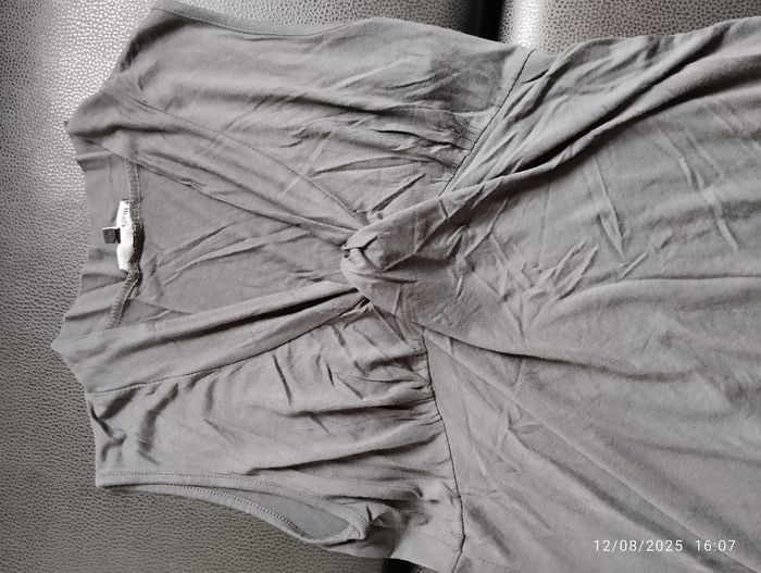 Robe gris pétrole Etam taille 38 - photo numéro 2