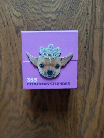 Neuf 365 citations stupides