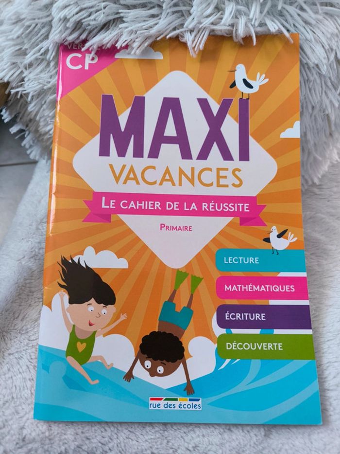 Cahier de vacances vers le cp rue des écoles