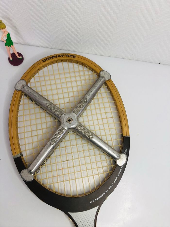 Ancienne raquette de tennis Donnay - photo numéro 3