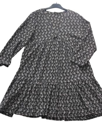 Robe oversize imprimer taille unique