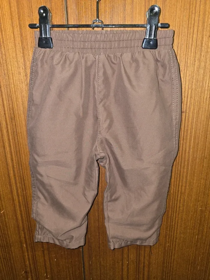 Pantalon bébé garçon marron – basique confortable