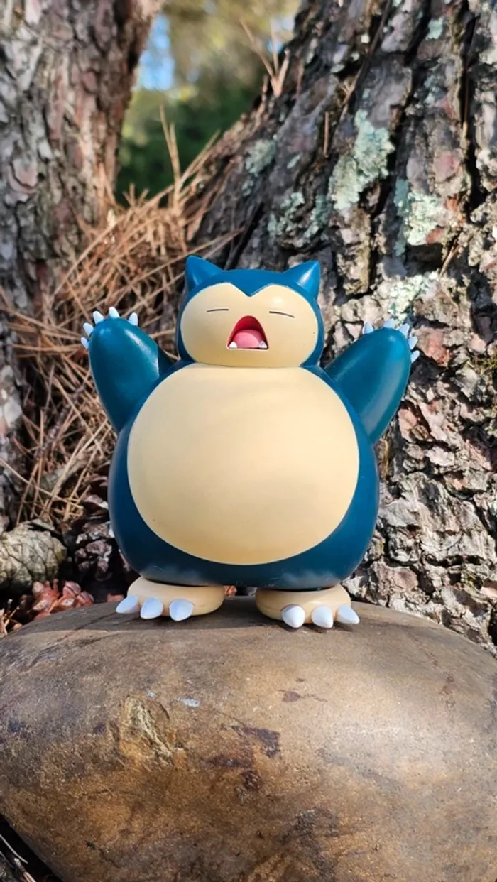 Super figurine Pokemon Nintendo ronflex ventre mou - photo numéro 2