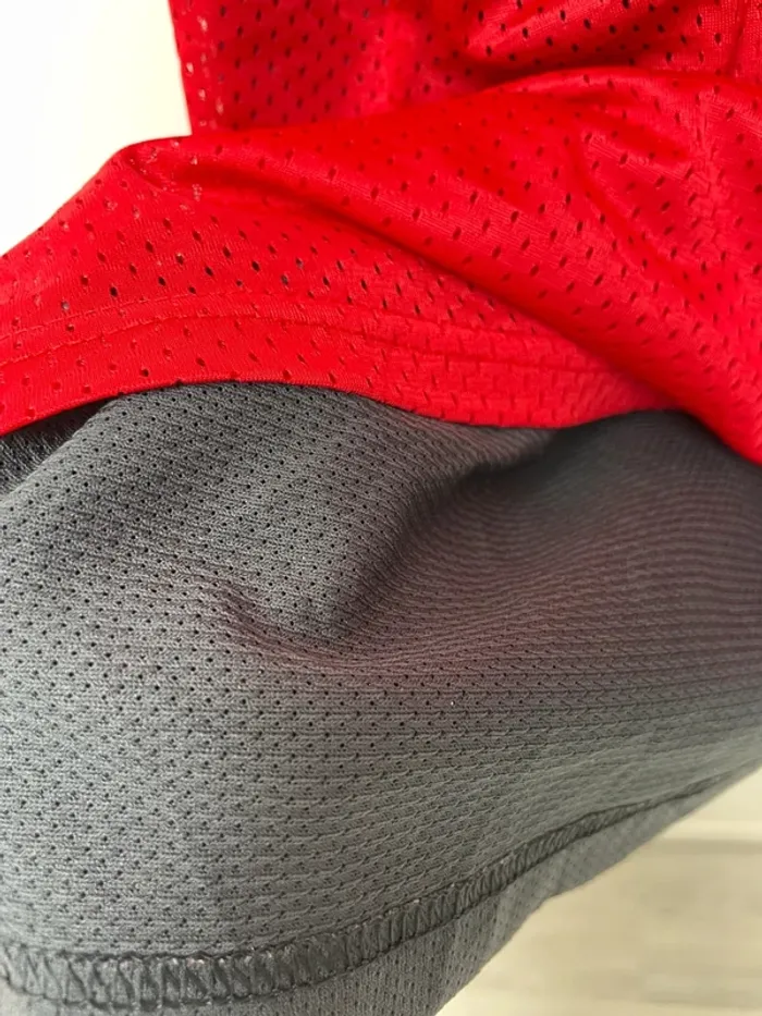 Mesh tank top jersey sports running red grey Danskin Womens XXL - photo numéro 6