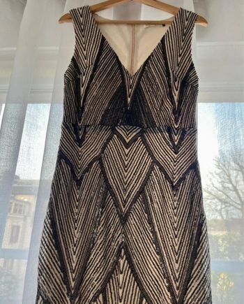 Robe de cérémonie/ soirée sirène a sequins taille L/XL neuve!