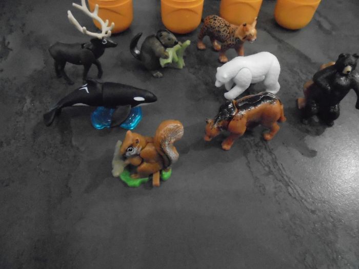Lots de 3 jouets kinder surprise animaux natoons - photo numéro 3