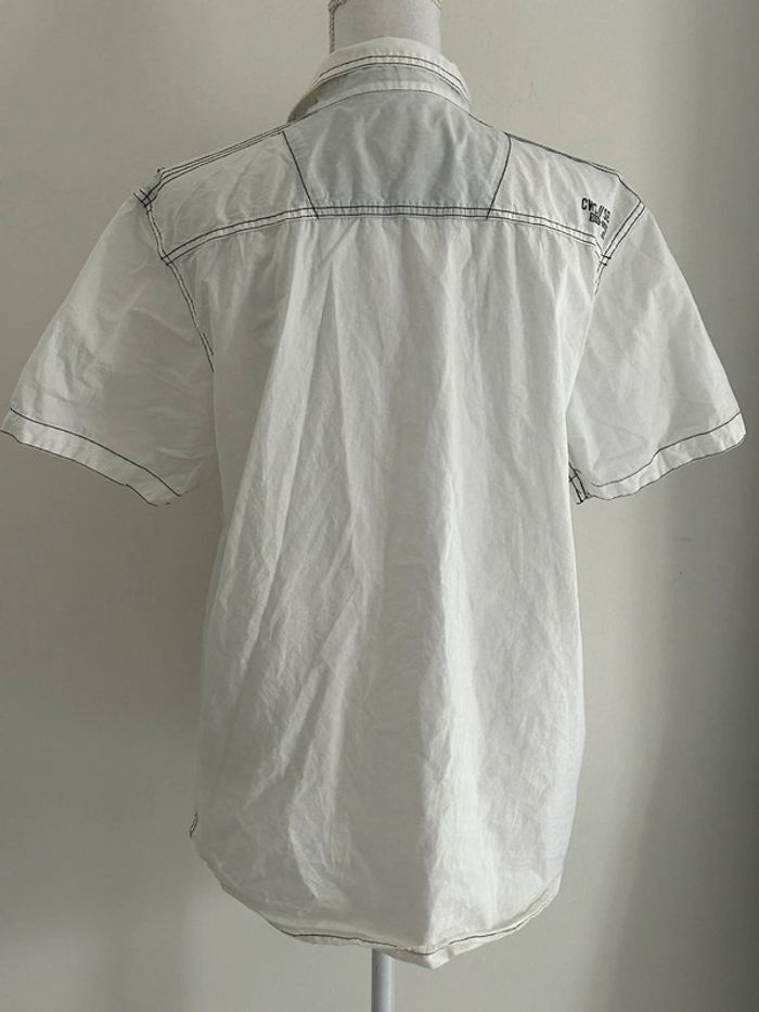 Chemise Manches Courtes Blanche  Cedar Wood State - Taille 40 - photo numéro 3