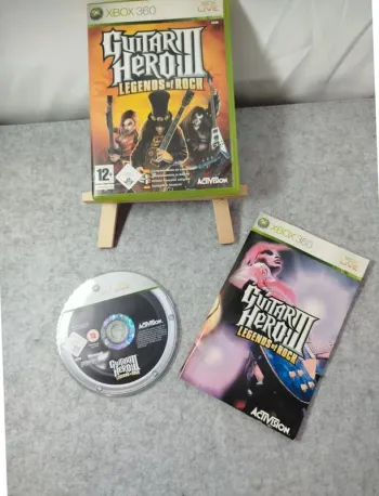Jeu Guitar Hero III Xbox360 Complet avec boite et notice