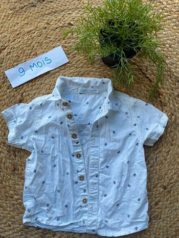 Chemise 9 mois