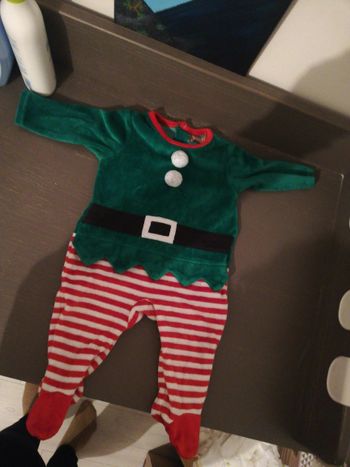 Tenue lutin du père Noël