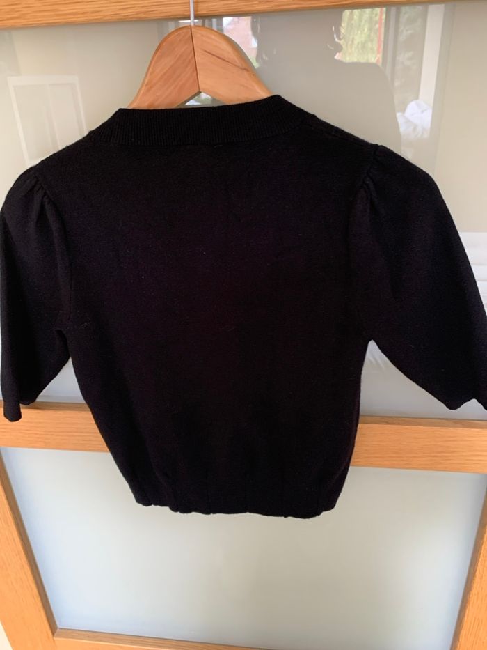 Gilet noir manches courtes - photo numéro 5