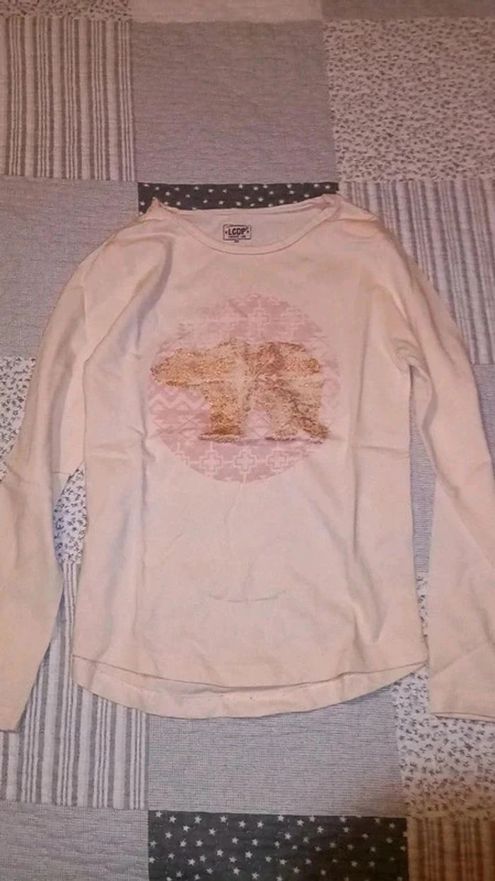 Tee shirt manches longues La compagnie des petits taille 8 ans