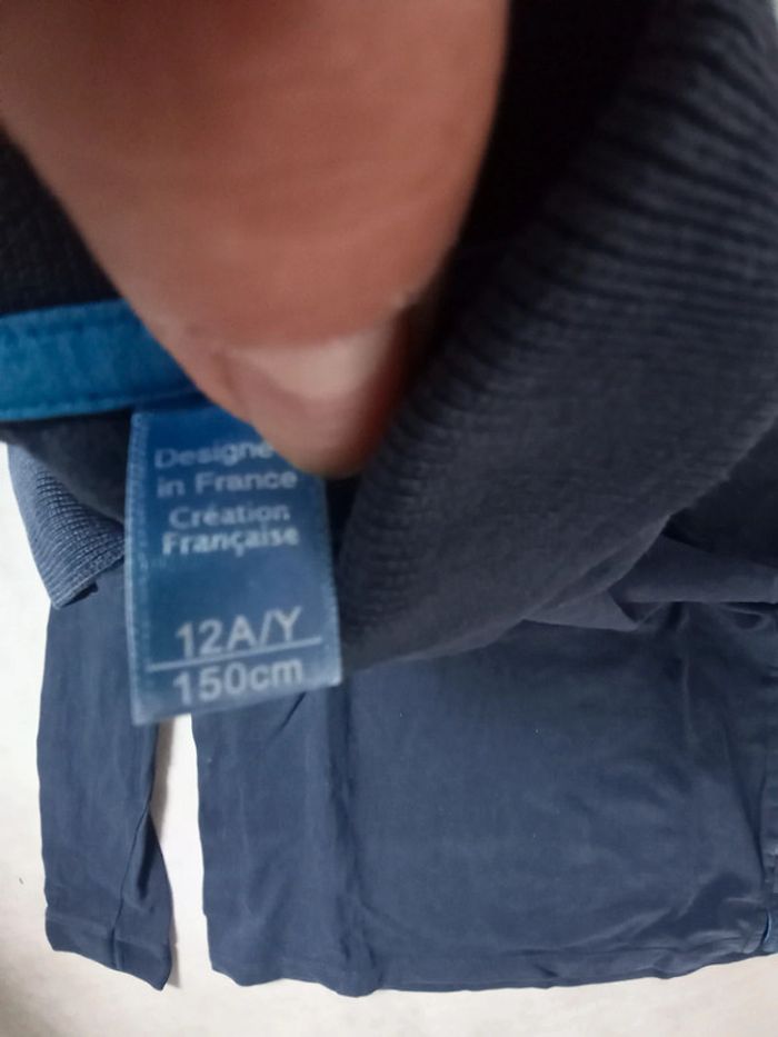 Polo manches longues garçon Okaïdi 12 ans - photo numéro 2