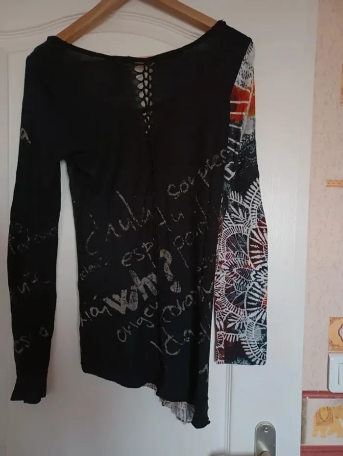 Tee shirt manches longues Desigual - photo numéro 9