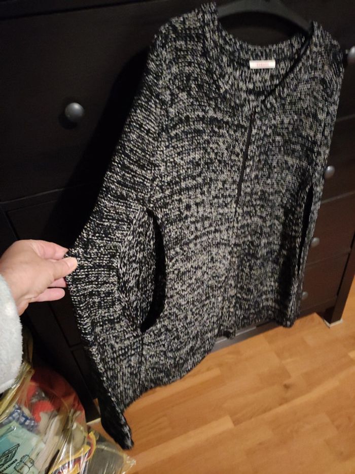 Tres vintage cape poncho Camaieu taille XL - photo numéro 2