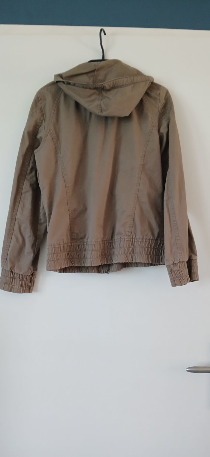Veste mi-saison saison à capuche femme M - photo numéro 4