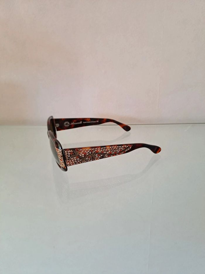 Paire de lunettes solaire Anacolé Lolita strass - photo numéro 4