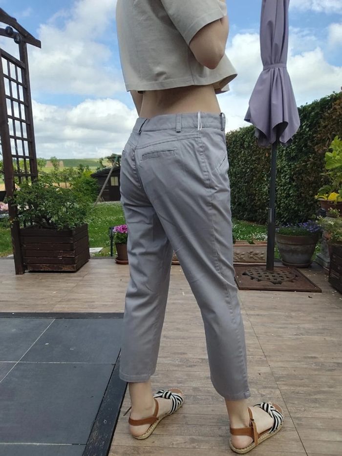 Pantacourt gris T42 - Jacqueline RIU - photo numéro 6