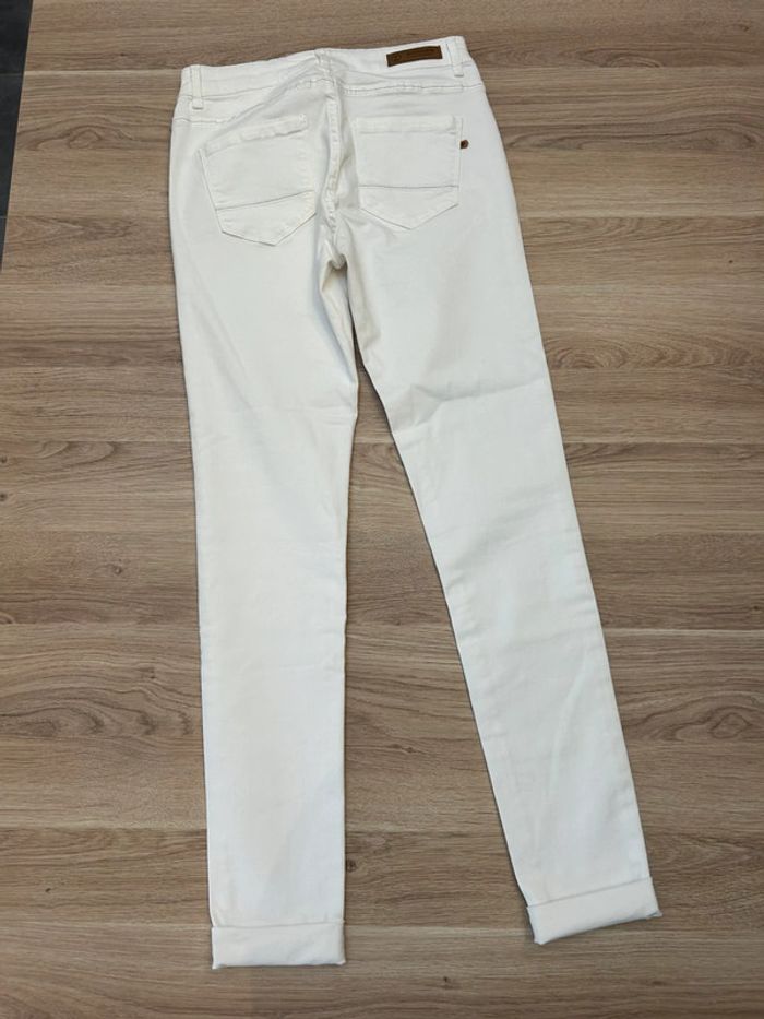 Pantalon blanc bonobo taille 38 - photo numéro 3