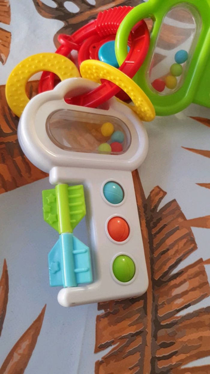 Jouet d'éveil, clés musicales - photo numéro 4