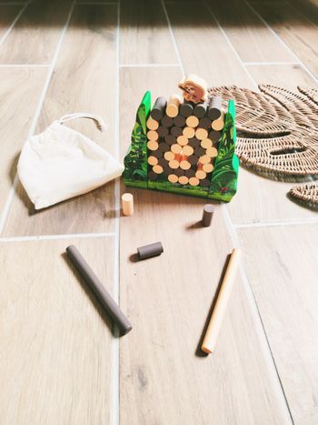 🦥Jeu de dextérité Le mur de bois avec Paresseux en bois