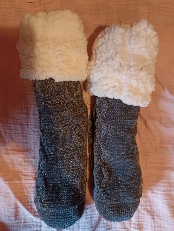 Chaussons chaussettes - 36/37 - Etam - photo numéro 3