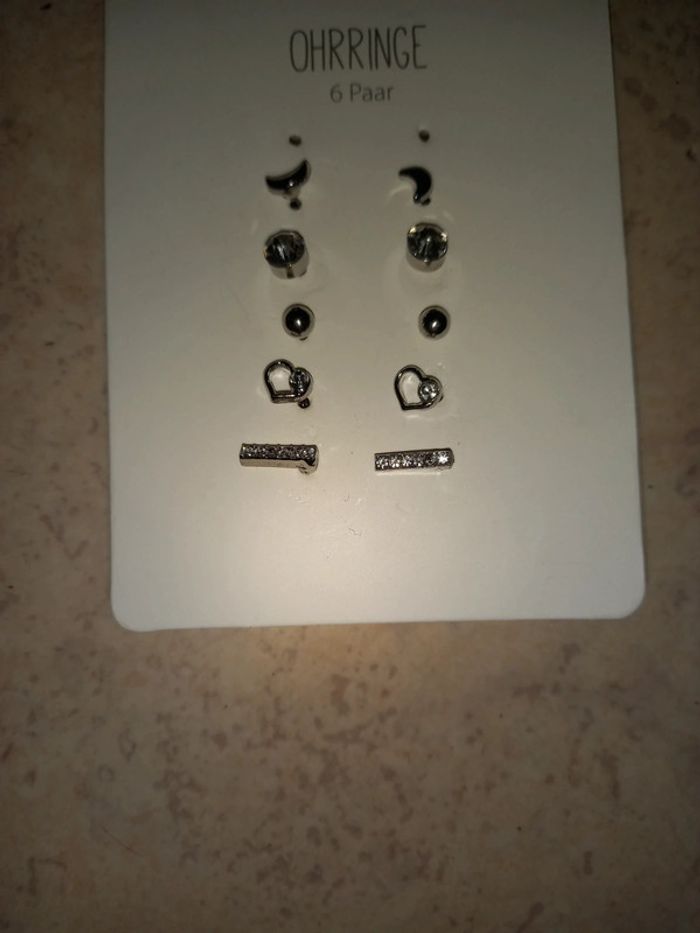 Lot boucles d'oreilles fantaisies