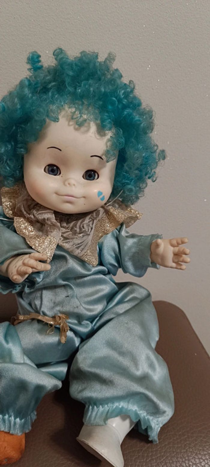 Poupée CB pierrot bleu - photo numéro 2