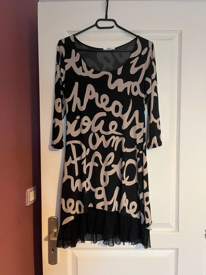 Robe manches 3/4