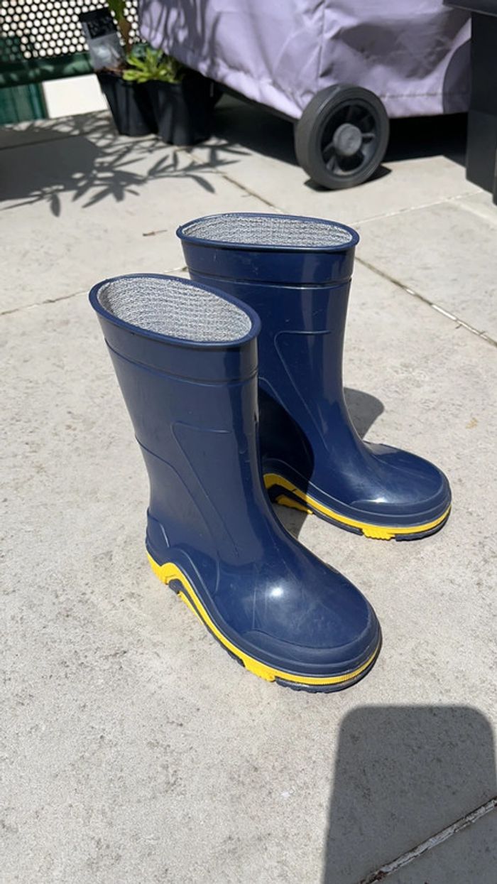 Bottes de pluie ou plage plouf mixte
